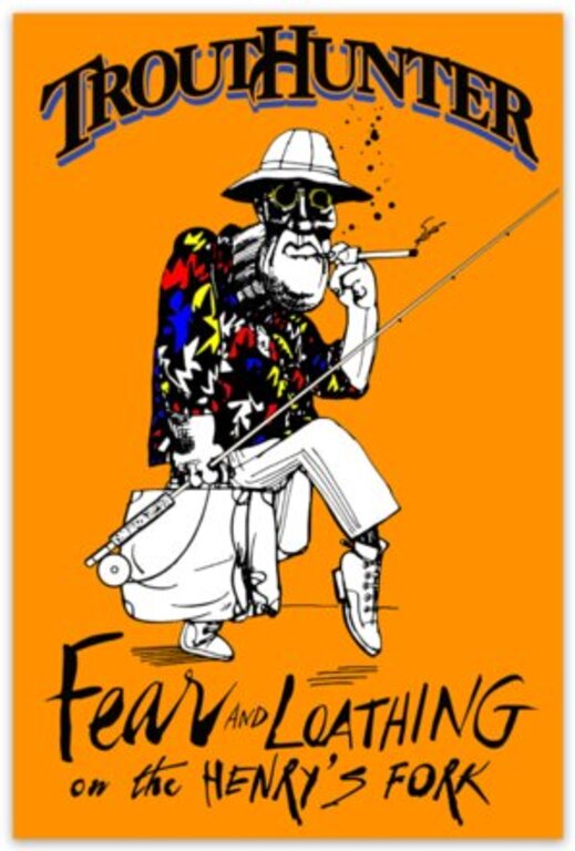 TroutHunter Products TH Fear And Loathing Sticker
