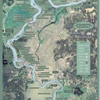 John McDaniel Harriman Ranch Fishing Map