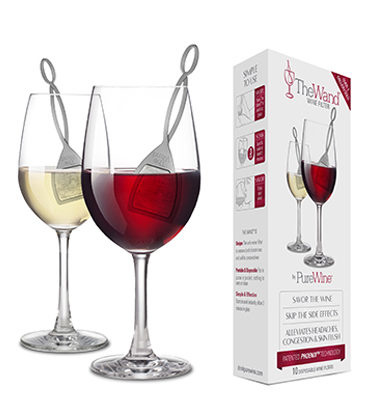 The Wand 10-pack Wine Filter