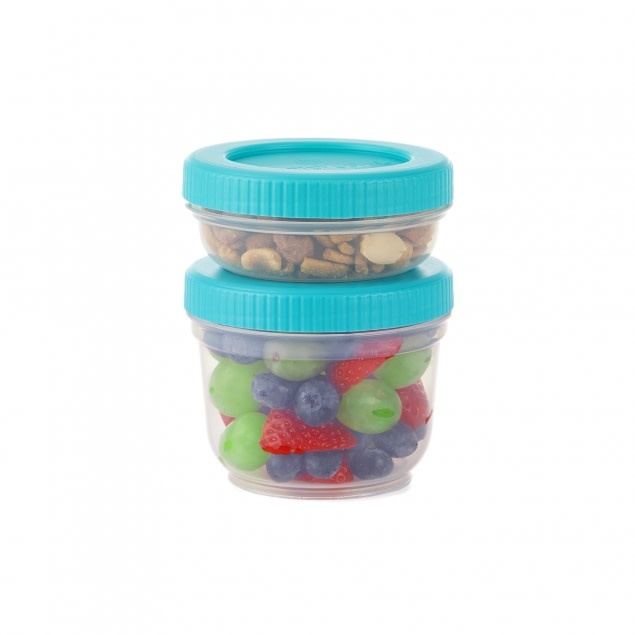 Progressive Snaplock 1.75 Cups Assorted Snack on The Go 6 Pk