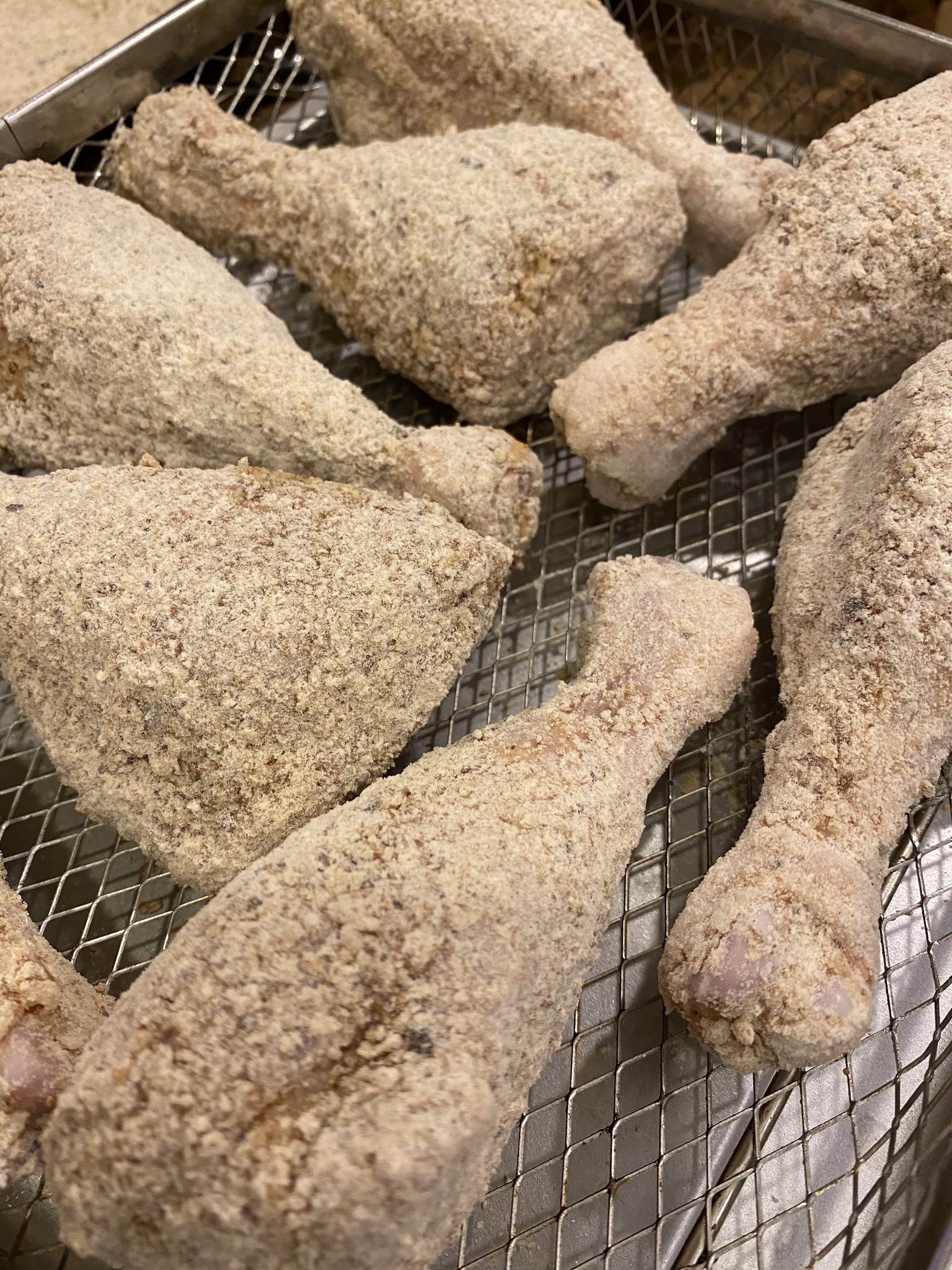 breaded chicken