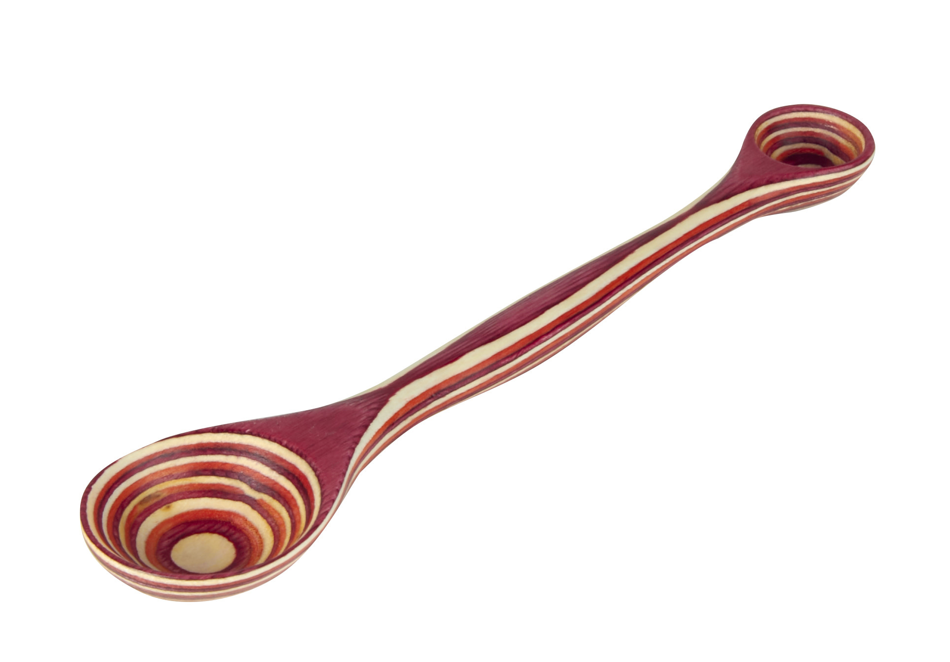 Island Bamboo Rainbow pakka spurtle, spoon, double measuring spoon, 3 -  Kroger