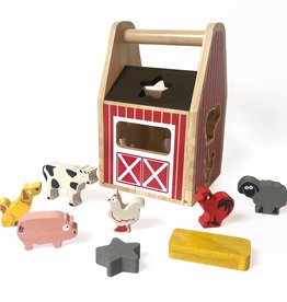 Begin Again Barnyard Shape Sorter