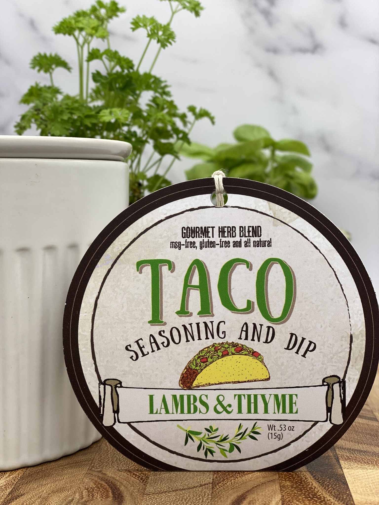 Lambs & Thyme Herb Dip Taco Seasoning
