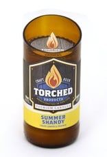 Torched 8 oz Beer Bottle Candle