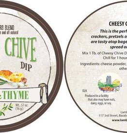 Lambs & Thyme Herb Dips Cheesy Chive