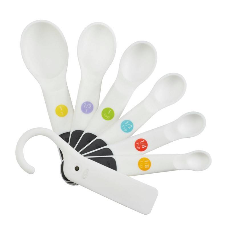 Oxo Soft Handle Measuring Spoon Set White