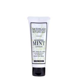 Archipelago Morning Mint Lotion Travel size .7 oz