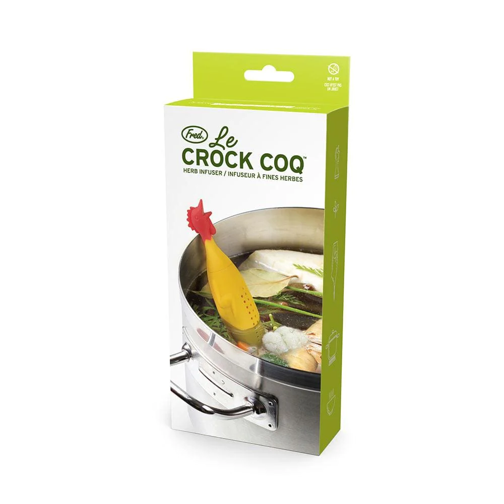 Fred Le Crock Coq Chicken Herb Infuser