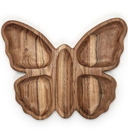 Twos Co Butterfly Shape Charcuterie Board
