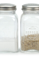 RSVP Retro Salt & Pepper Clear