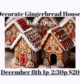 Gingerbread House Decorating Dec 8, 2024 1-2:30