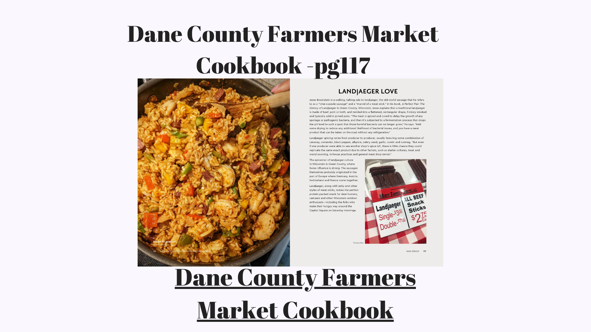 Author Signing Event- Terese Allen Dane County Cookbook 6/30/24