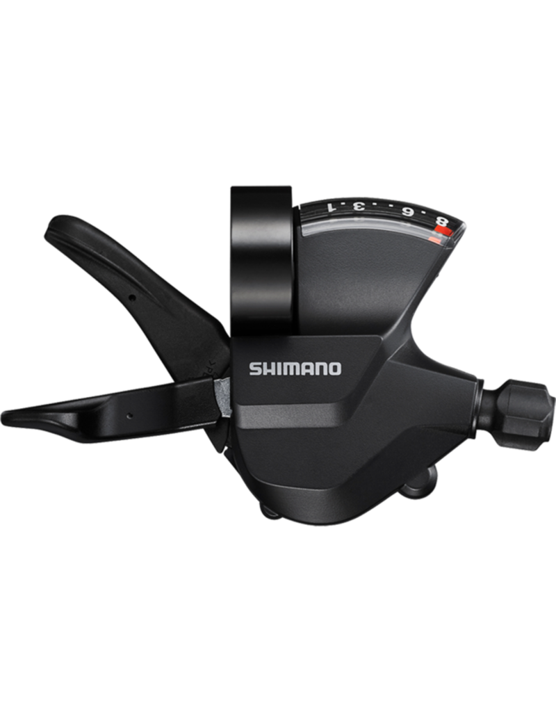 Shimano Shimano Shift Lever SL-M315, Right 8-Speed Ripidfire Plus With Optical Gear Display.