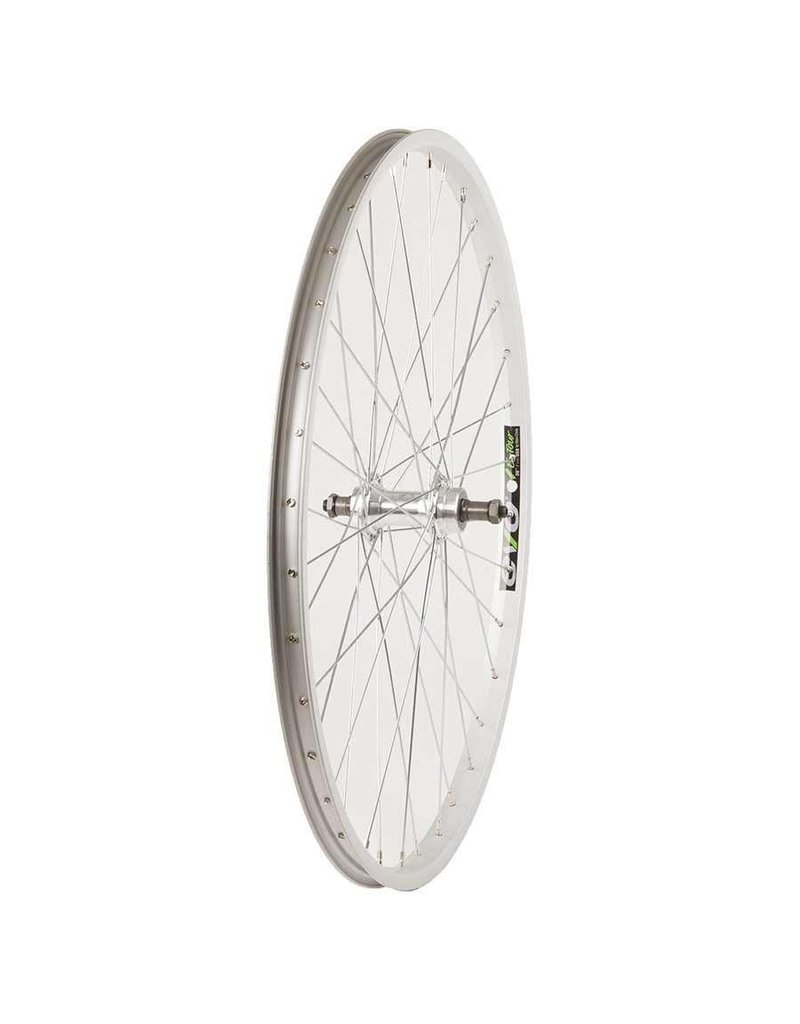 Wheel Shop, Rear 26'' Wheel, Evo E-Tour 20 Silver / FM-31-RQR, 36 Steel Silver Spokes, QR, Freewheel, FW