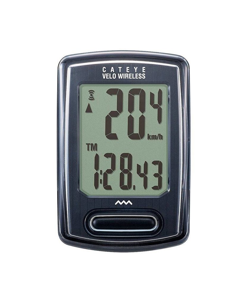 Cat Eye Cat Eye, Velo Wireless (Urban), Cyclcmputer, Black