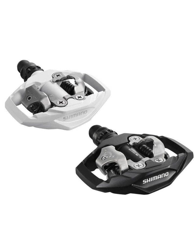 Pedales Shimano PD-M530 Blancos SPD Para Enduro