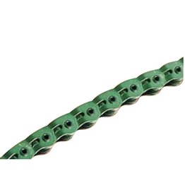 Gusset Gusset, Slink, 1sp chain, 102 half-links, 1/8'', Green