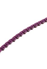 Gusset Gusset, Slink, 1sp chain, 102 half-links, 1/8'', Purple