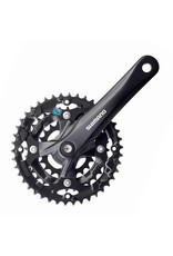 Shimano Shimano, Acera FC-M361, Crankset, 7/8 sp., 175mm, 22/32/42T, BCD:64/104mm, Square, 50 mm, Black, Without chainguard