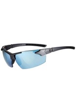 Tifosi Tifosi, Jet FC, Sunglasses, Frame: Matte Gunmetal, Lenses: Smoke Bright Blue