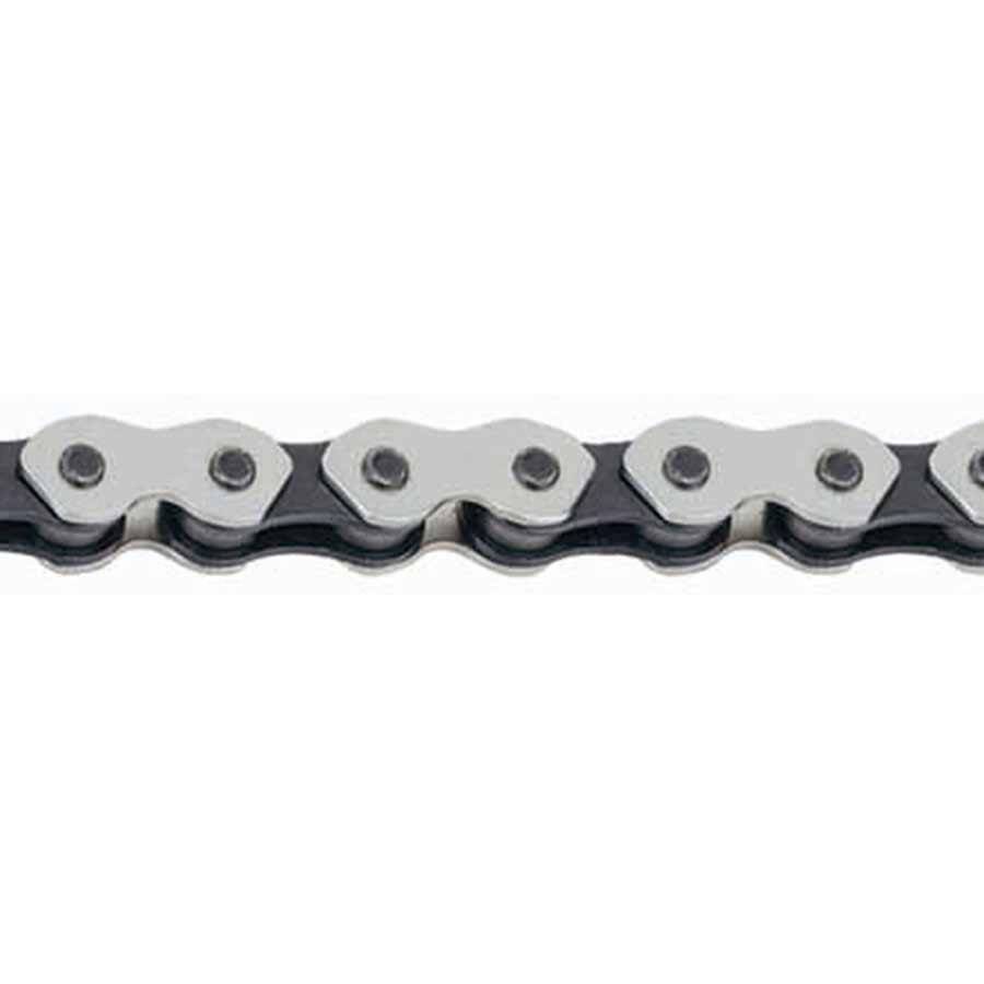 KMC KMC, K-710 BMX Chain Silver And Black 1/2 X 1/8 - The Bike Asylum