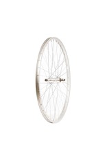 Wheel Shp, Rear 26" Wheel, 36H Silver Ally Single Wall Alex C1000/ Silver Frmula FM-31 QR FW Hub, Steel Spkes