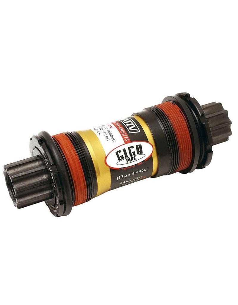 TRUVATIV Truvativ, Giga Pipe SL, ISIS bottom bracket, BSA, 68/E/73mm,  118mm, Steel, Black, 00.6415.010.000