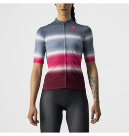Castelli Castelli Dolce Jersey "Color: Light Steel Blue/Bordoux","Size: S"