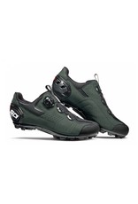 Sidi Sidi MTB/Gravel Shoe "Color: Black/Dark Green","Size: 42"