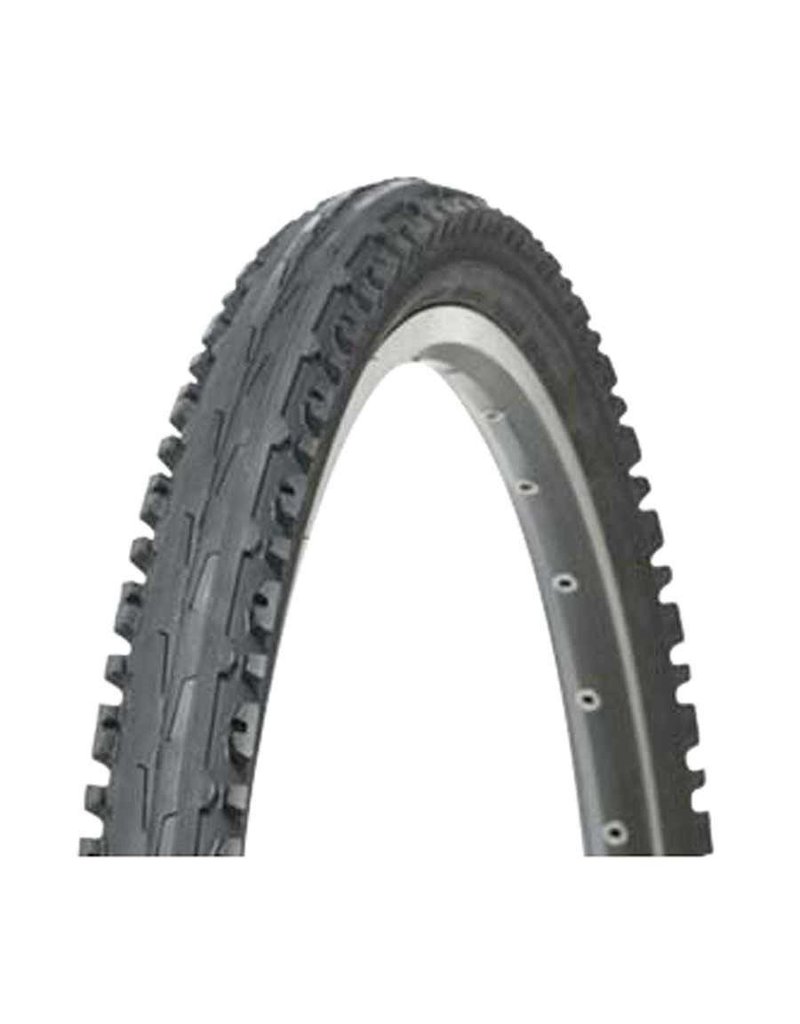 Kenda Schwinn 24 X 1-3/8 Road Bike Tire – Wire Bead, 70psi, Black, Steel Bead (1-Pack)