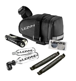 Lezyne Lezyne, M-Caddy CO2 Kit, CO2 Inflator, Threaded, Presta, Schrader, Saddle bag, 2x16g