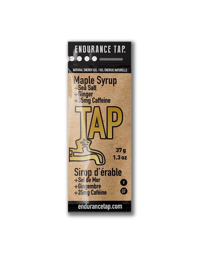 Endurance Tap Endurance Tap, Caffeinated Energy, Gels, Maple, 24pcs single