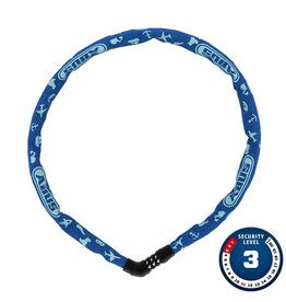 ABUS Abus, Steel-O-Chain 4804C, Chain Lock, Combination, 4mm, 75cm, 2.5', Blue