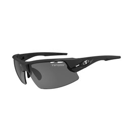 Tifosi Optics Tifosi, Crit, Sunglasses, Frame: Matte Black, Lenses: Smoke, AC Red, Clear