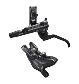 Shimano Shimano, Deore BL-M6100 / BR-M6100, MTB Hydraulic Disc Brake, Front, Post mount, Disc: Not included, Black