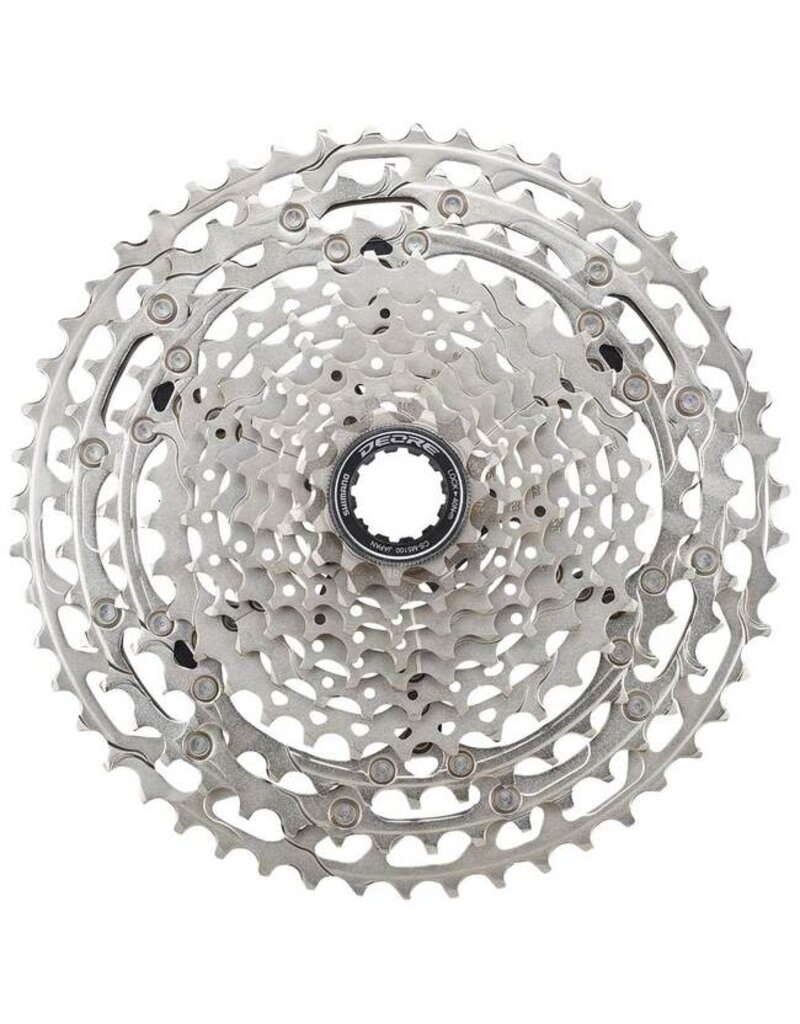 Shimano CASSETTE SPROCKET, CS-M5100, 11-51T, DEORE, 11-SPEED, 11-13-15-18-21-24-28-33-39-45-51T