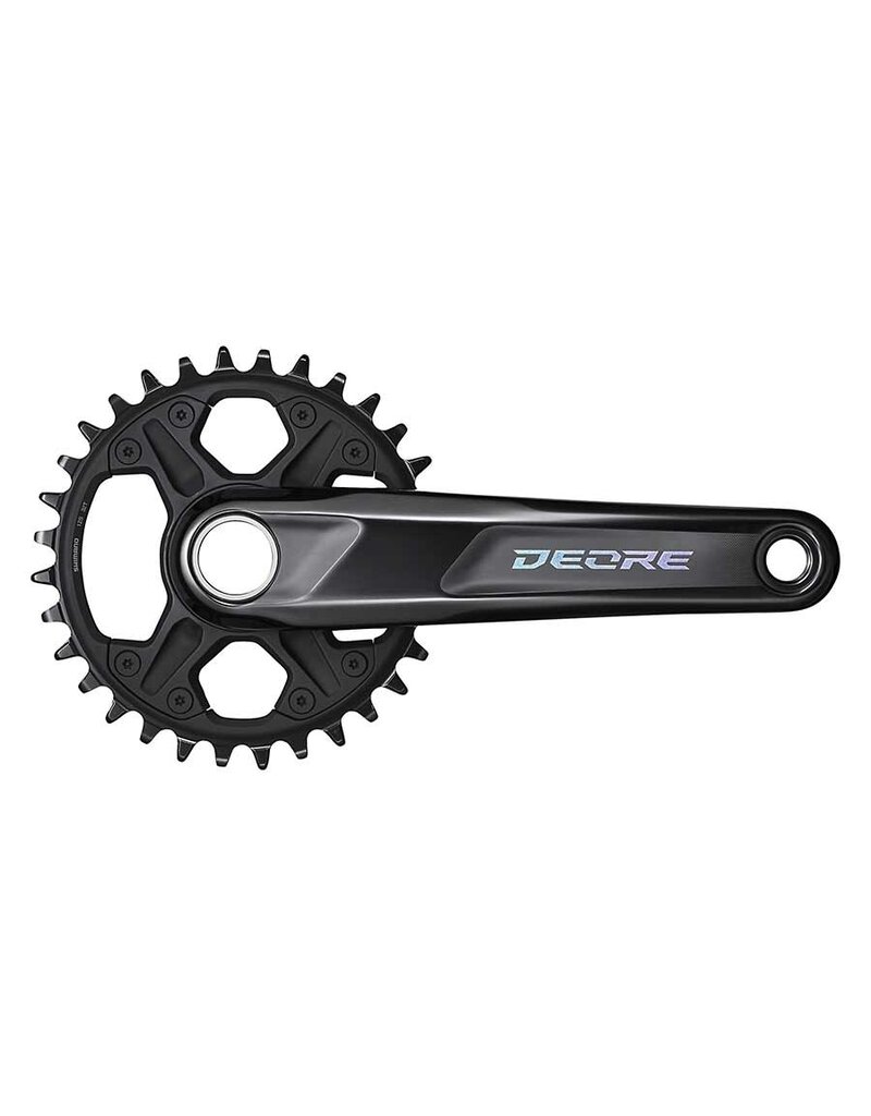 Shimano FRONT CHAINWHEEL, FC-M6130-1, DEORE, FOR REAR 12-SPEED, 2-PCS FC, 175MM, 32T W/O CG, W/O BB PARTS, FOR CHAIN LINE 56.5MM