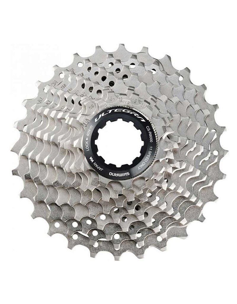 Shimano CASSETTE SPROCKET, CS-R800011-30T, ULTEGRA, 11-SPD, 11-12-13-14-15-17-19-21-24-27-30T