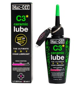 Muc-Off Muc-Off, Ceramic Dry Lubricant, 120ml with UV Torch
