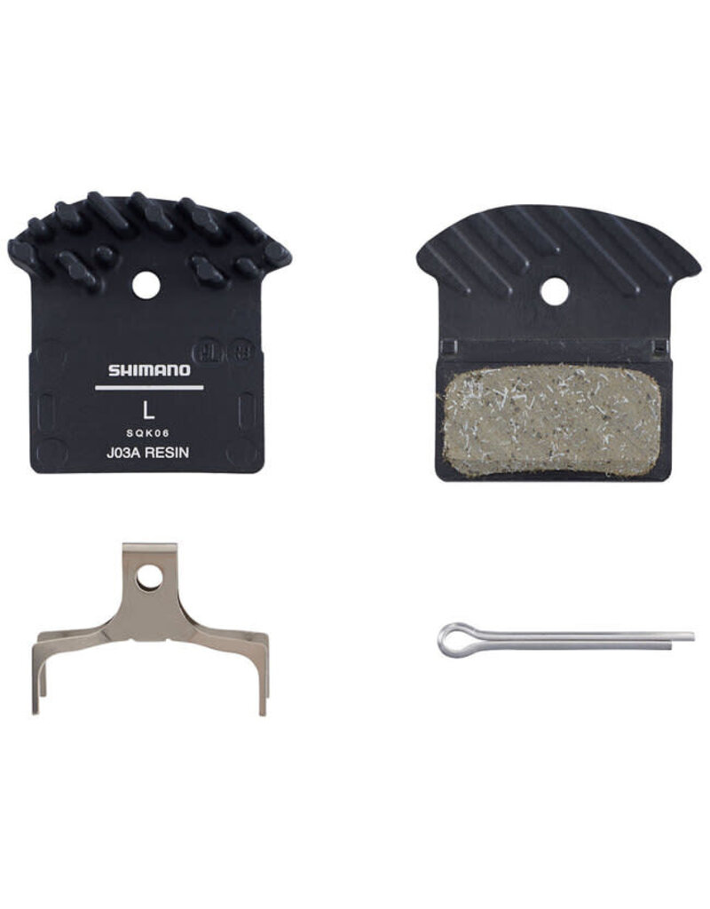 Shimano J05A-RF RESIN PAD & SPRING WITH FIN