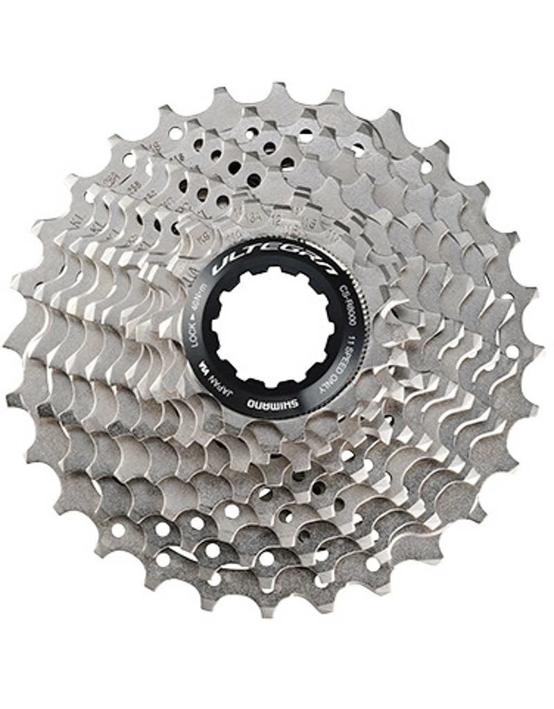 Shimano CASSETTE SPROCKET, CS-R800011-30T, ULTEGRA, 11-SPD, 11-12-13-14-15-17-19-21-24-27-30T