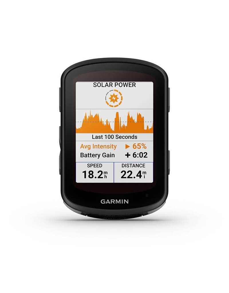 Garmin, Edge 540 Solar, Computer, Unit Only, Black