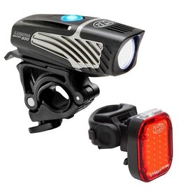 NiteRider NiteRider Rechargeable LED Light Combo, Lumina Micro 650 & VMax+ 150