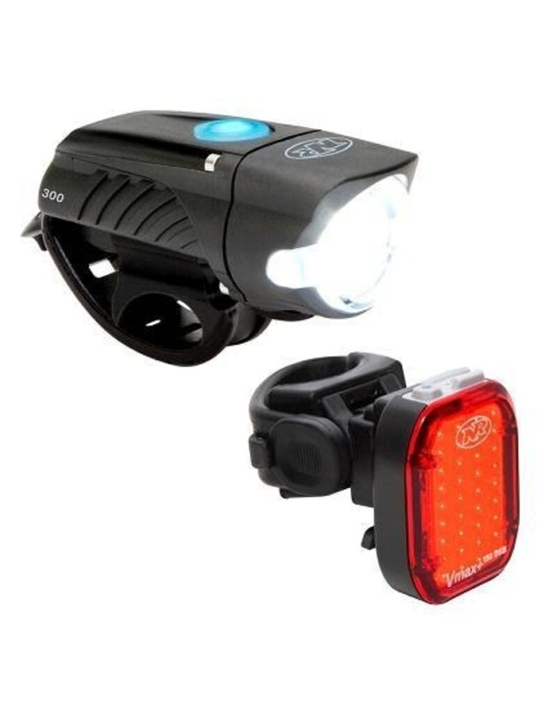 NiteRider NiteRider Rechargeable LED Light Combo, Swift 300 & VMax+ 150