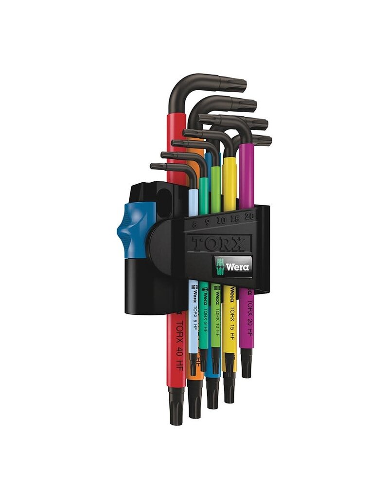 Wera Wera, 967 SL TORX® HF, Torx Wrench, 9pcs Set, Torx with HF, Set
