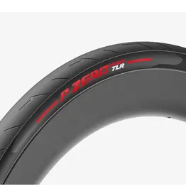 Pirelli Pirelli, PZero Race TLR, Road Tire, 700x26C, Folding, Tubeless Ready, SmartEVO, TechWALL+, 120TPI, Red