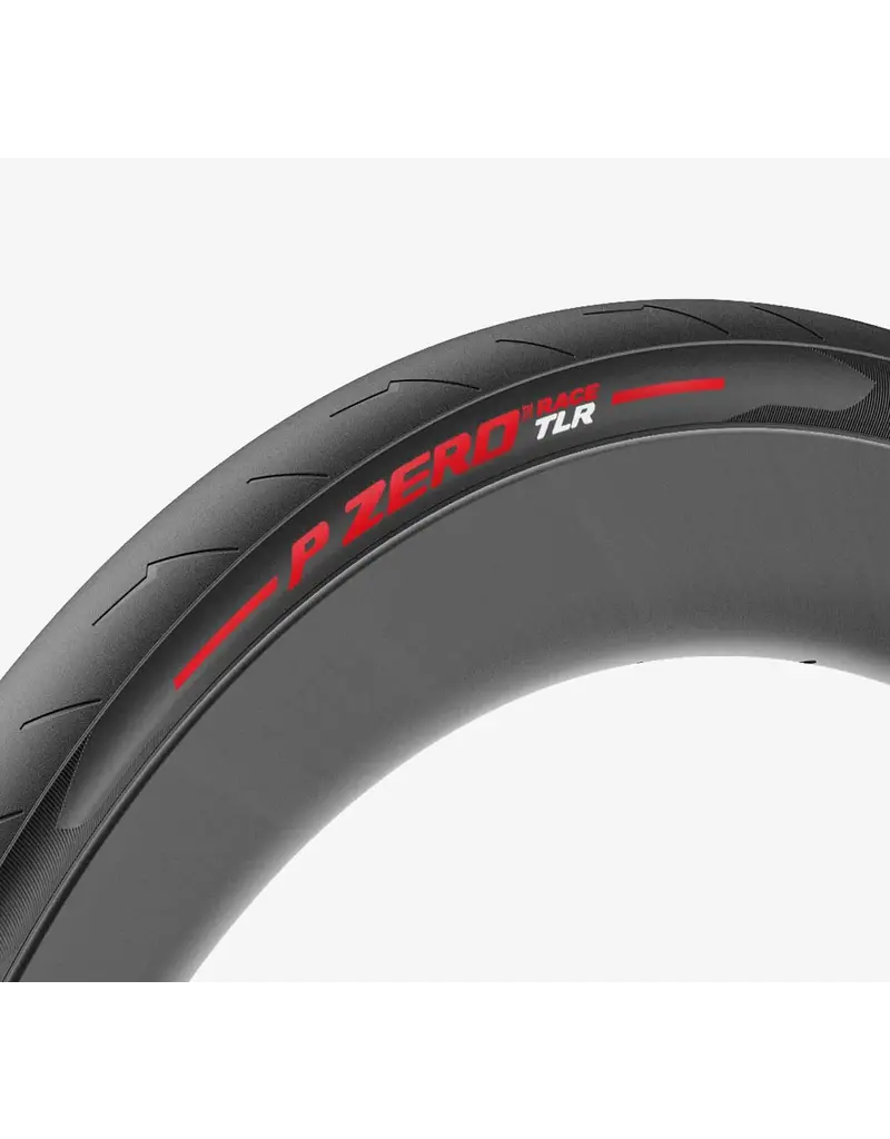 Pirelli Pirelli, PZero Race TLR, Road Tire, 700x26C, Folding, Tubeless Ready, SmartEVO, TechWALL+, 120TPI, Red