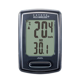 CatEye CatEye, Velo Wireless + (Urban), Cyclocomputer, Black, Backlit