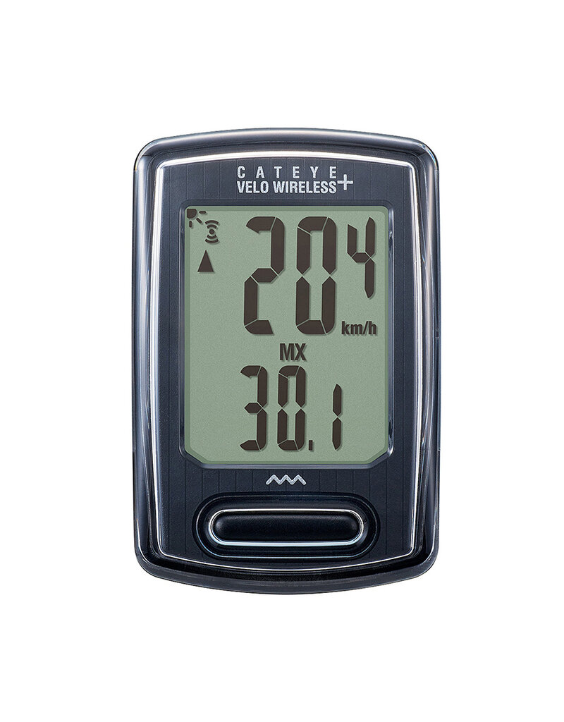 CatEye CatEye, Velo Wireless + (Urban), Cyclocomputer, Black, Backlit